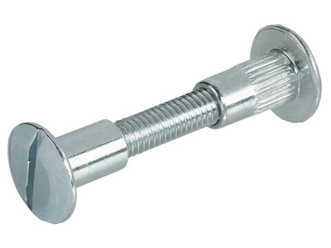 Connecting Screw, Complete Fitting with Sleeve, Screw with Screwdriver Slot