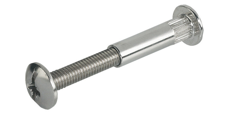 Connecting Screw, Complete Fitting with Sleeve, Screw and Sleeve with Combi Slot