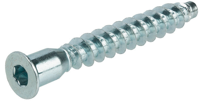 One-Piece Connector, with &Oslash; 10 mm Head, for &Oslash; 5.4 mm Drill Hole, Confirmat