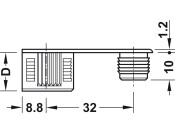 Rafix Connect Bolt S20 5/11mm St Galv