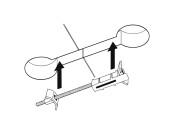 EasiBolt Holder 55x18x16mm Pl Black