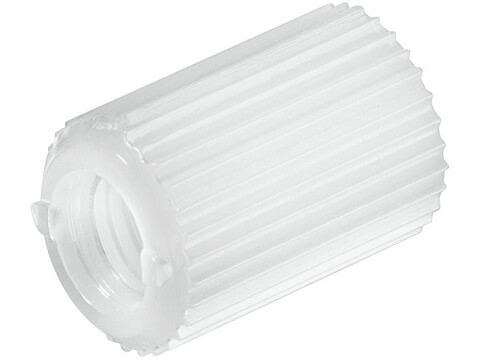 Sleeve, M6 Internal Thread, Ribbed, for &Oslash; 10 mm Hole
