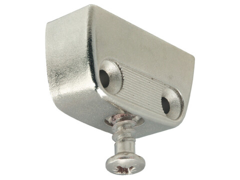 Clip Cabinet Connector, RV/O Top Element with Pre-Mounted Connecting Screw