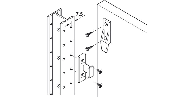 Keku Panel Comp wo Lip Varianta Blk