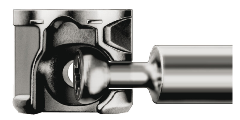 Minifix 15 Housing 15mm wo Rim Nkl Col