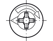 Minifix 15 Housing 16mm w Rim Bright