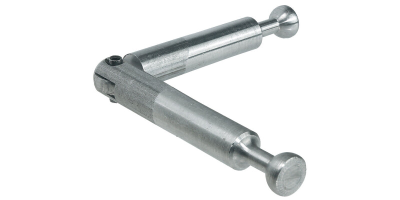 Mitre Joint Connector, for &Oslash; 7 mm Holes, Double-Ended Hinged Bolt, Minifix GV Mi