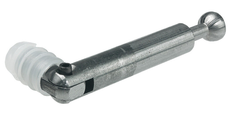 Joint Connector, for &Oslash; 7 - 8 mm Bolt Hole, with Nylon Sleeve with Harpoon Thread