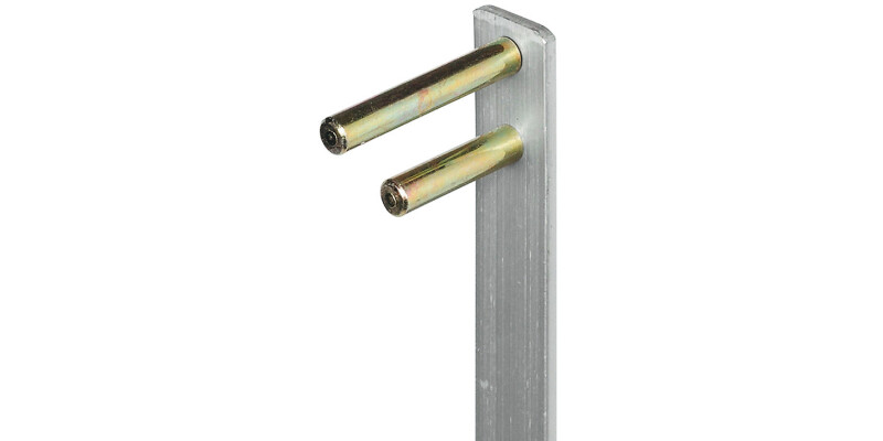 Central Locking Bar, Bright Aluminium, Symo 3000