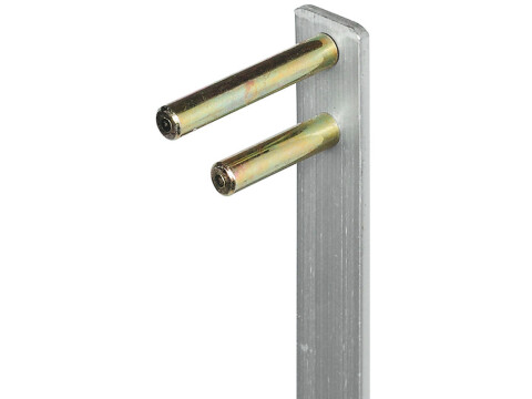 Central Locking Bar, Bright Aluminium, Symo 3000