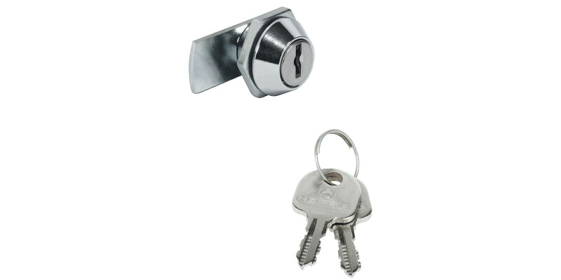 Cylinder Cam Lock, with Straight Cam and Nut Attachment