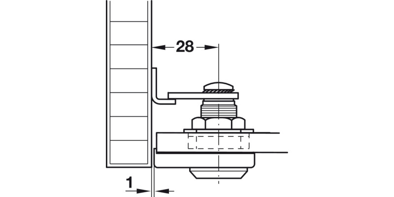 Symo3000 Gls Dr Lever Lockcase A MNP