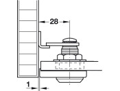 Symo3000 Gls Dr Lever Lockcase A PNP