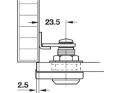Symo3000 Gls Dr Lever Lockcase B PNP