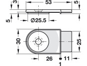 Symo3000 Trim Cap+Close Plate MNP