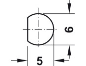 Profile Rod D6x2500mm Drawn Steel PNP