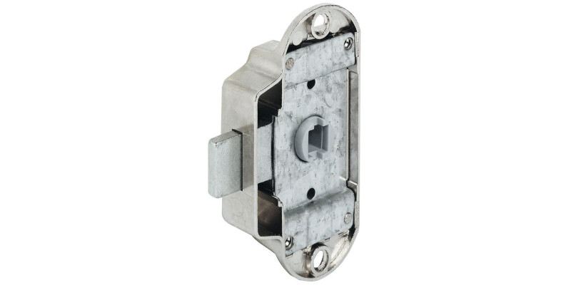 Espagnolette Lock, Piccolo Nova Case, Backset 25 mm, with Aperture for 7 mm Squa