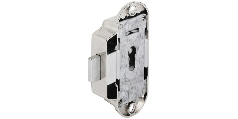 Espagnolette Lock, Piccolo Nova Case, for Lever Bit Key, Backset 15 mm