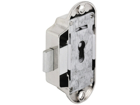 Espagnolette Lock, Piccolo Nova Case, for Lever Bit Key, Backset 15 mm