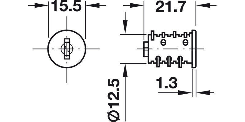Symo3000 Cylinder Core SH0021 NP