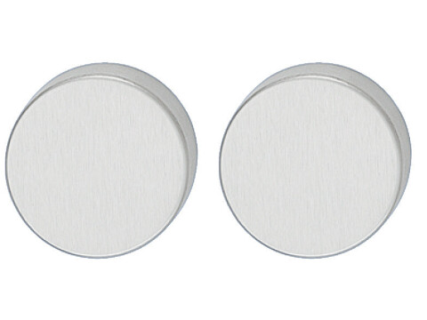 Escutcheons, for Startec Lever Handles, Blank, &Oslash; 52 mm, Grade 304 Stainless Stee
