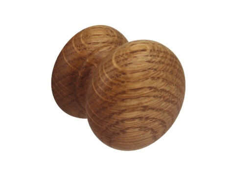 Knob, Oak, &Oslash; 44 mm, Cross Grain