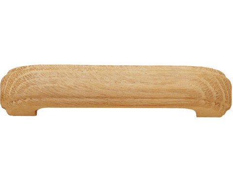 D Pull Handle, Oak, Fixing Centres 96 mm, Adda