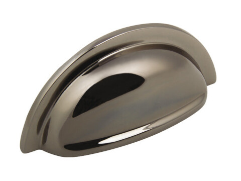 Cup Pull Handle, Zinc Alloy, Fixing Centres 76 mm, Henrietta