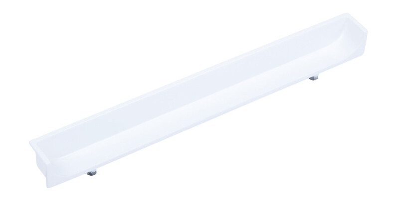 Inset Handle, Zinc Alloy, &Oslash; 5 mm Lugs, Fixing Centres 128 mm, Hide