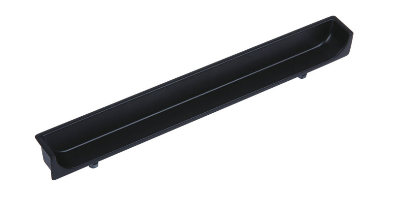Inset Handle, Zinc Alloy, &Oslash; 5 mm Lugs, Fixing Centres 128 mm, Hide