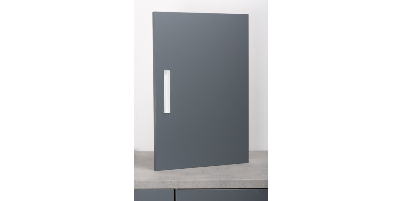 Cubic Inset Hdl ZA Matt White 160mm