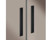 Cubic Inset Hdl ZA Matt White 160mm