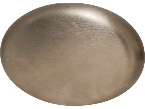 Knob, Zinc Alloy, 49 x 34 mm, Bianca