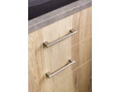 Graf 2 Bar Hdl Alu Inox 256mm cc
